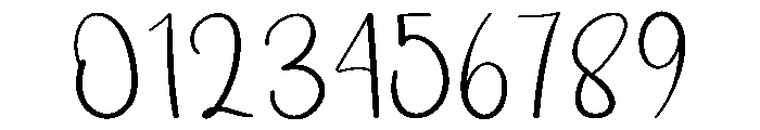 Melody Chrsitmas Font OTHER CHARS