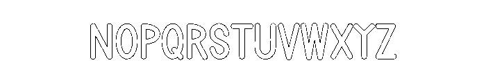 Melody February Font LOWERCASE