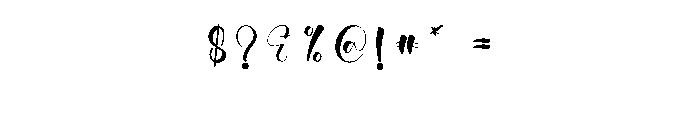 Melody2 Font OTHER CHARS