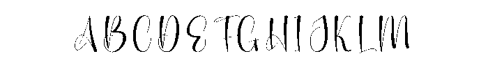 Melody2 Font UPPERCASE