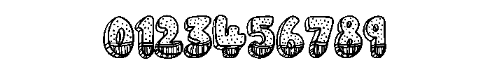 Melon Chunk By Squeeb C Regular Font OTHER CHARS