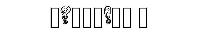 Melon Chunk By Squeeb C Regular Font OTHER CHARS
