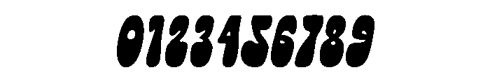 Melon Crush Italic Font OTHER CHARS
