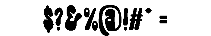 Melon Crush Font OTHER CHARS