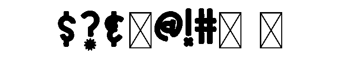 Melon Precious Font OTHER CHARS