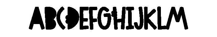 Melon Precious Font UPPERCASE