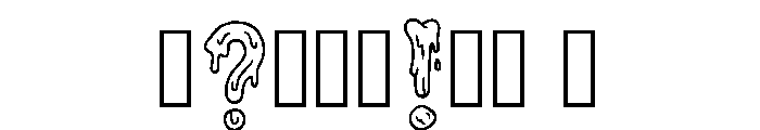 Melon Regular Font OTHER CHARS