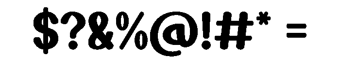 Melon Sunday Font OTHER CHARS