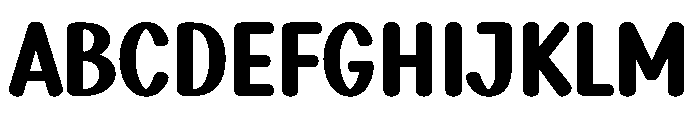 Melon Sunday Font UPPERCASE