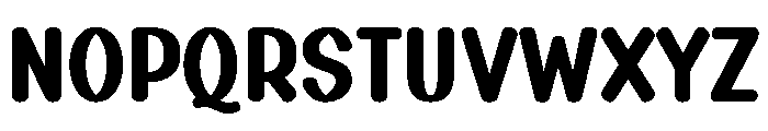Melon Sunday Font UPPERCASE