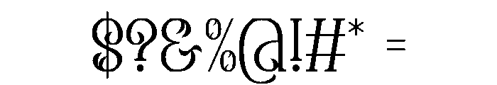 Melonia Regular Font OTHER CHARS