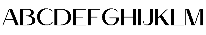 Melorane Regular Font UPPERCASE