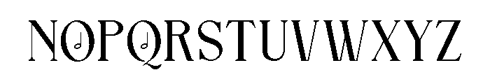 Melowdy-Alternate Font LOWERCASE