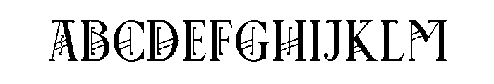 Melowdy-Regular Font UPPERCASE