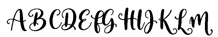 Melris Regular Font UPPERCASE