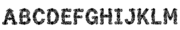 Melros Regular Font UPPERCASE