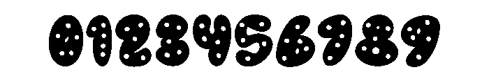 Melted Donuts Font OTHER CHARS