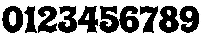 Melted Groove Regular Font OTHER CHARS