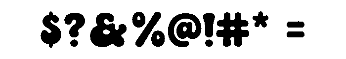 Meltgroove Font OTHER CHARS