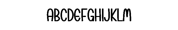 Melting Beauty Font UPPERCASE