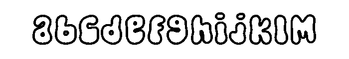 Meltipop Outline FONT