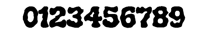 Meltish Liquid Regular Font OTHER CHARS