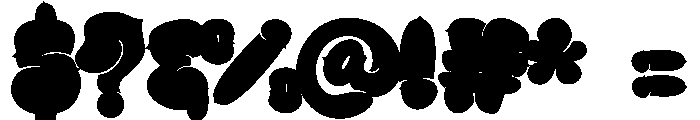Melto Gofer Font OTHER CHARS