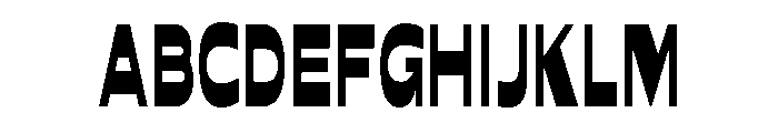 Meltoga Regular Font UPPERCASE