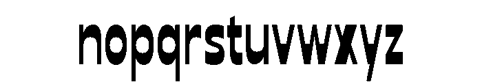 Meltoga Regular Font LOWERCASE