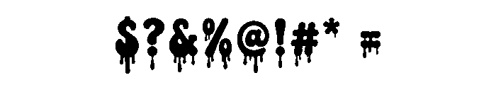 Meltora Font OTHER CHARS