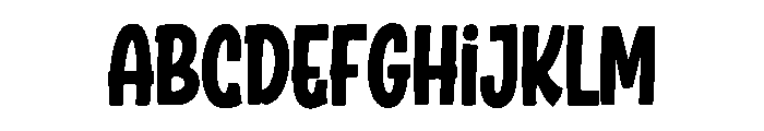 Meltwave Font UPPERCASE