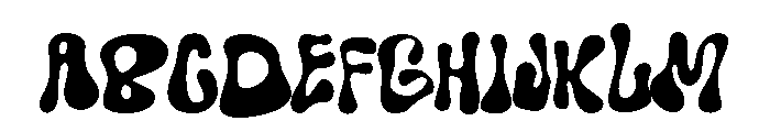Meltypie Font UPPERCASE