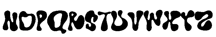 Meltypie Font LOWERCASE