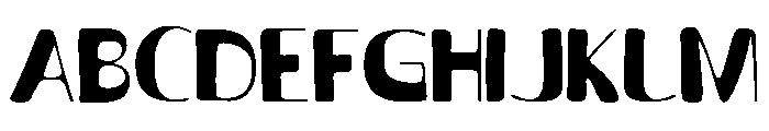 Melumo  Black Font UPPERCASE