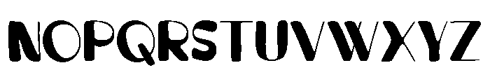 Melumo  Black Font UPPERCASE