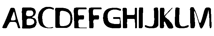 Melumo  Bold Font UPPERCASE