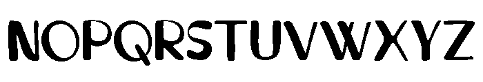 Melumo  Bold Font UPPERCASE