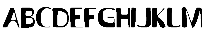 Melumo  Extra Bold Font UPPERCASE