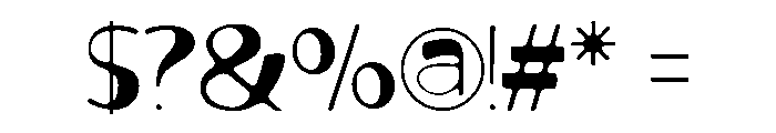 Melumo  Extra Light Font OTHER CHARS