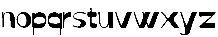 Melumo  Extra Light Font LOWERCASE