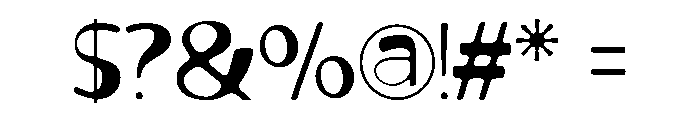Melumo  Light Font OTHER CHARS