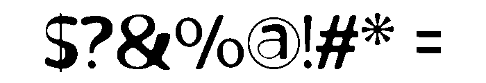 Melumo  Medium Font OTHER CHARS