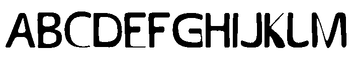 Melumo  Medium Font UPPERCASE