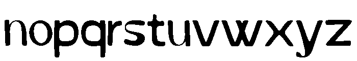 Melumo  Medium Font LOWERCASE