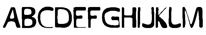 Melumo  Regular Font UPPERCASE