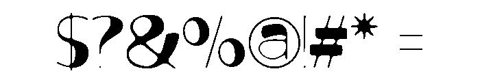 Melumo  Thin Font OTHER CHARS