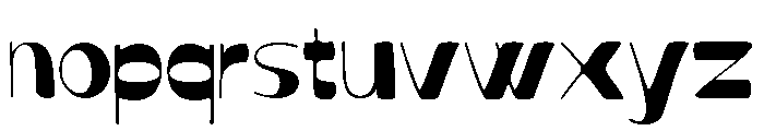 Melumo  Thin Font LOWERCASE