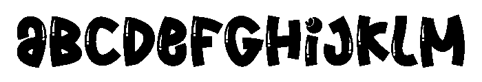 Mely Girls Font UPPERCASE