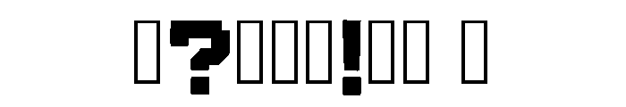 Membr Regular Font OTHER CHARS