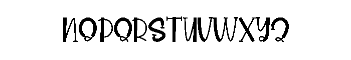 Memey Japane Font LOWERCASE